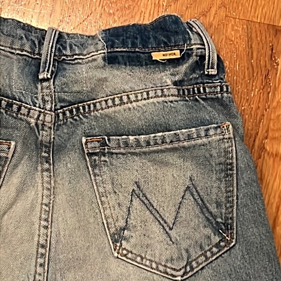 Mother undercover knee fray short the other side wash 23 - Picture 7 of 8